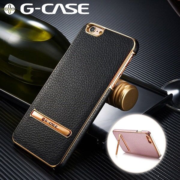 G-CASE ® Inbuilt Click Metal Stand Back Cover For Apple 6 / 6s/ 6 Plus / 6S Plus