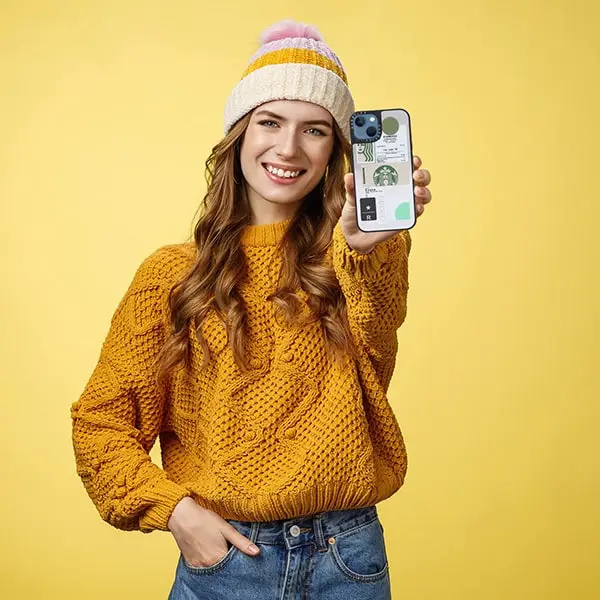 iPhone 13 Coffee Edition Reflective Mirror Back Case-6