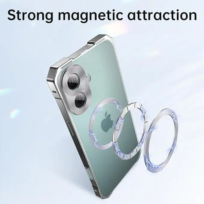 iPhone 16 Alloy Armor Magsafe Phone Cover-12