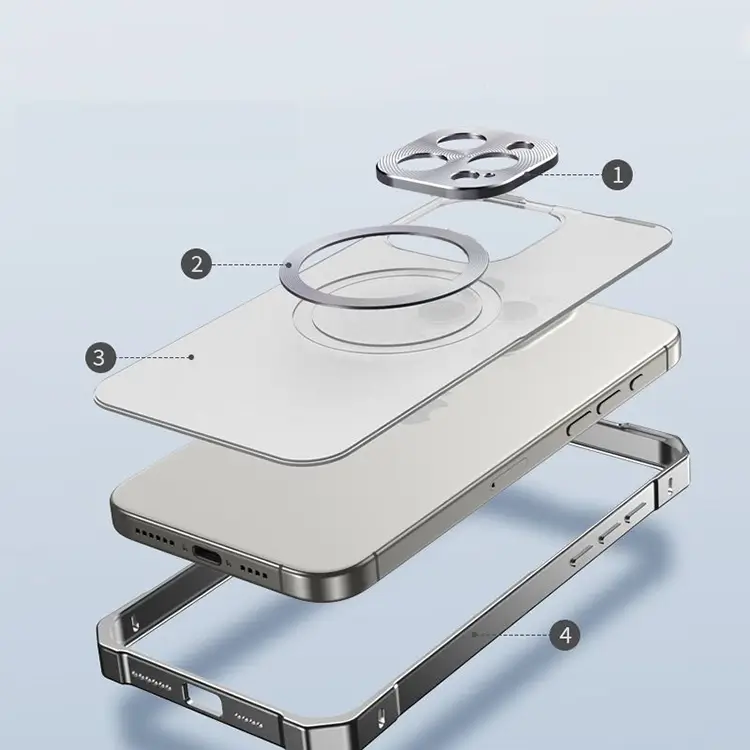 iPhone 16 Alloy Armor Magsafe Phone Cover-7