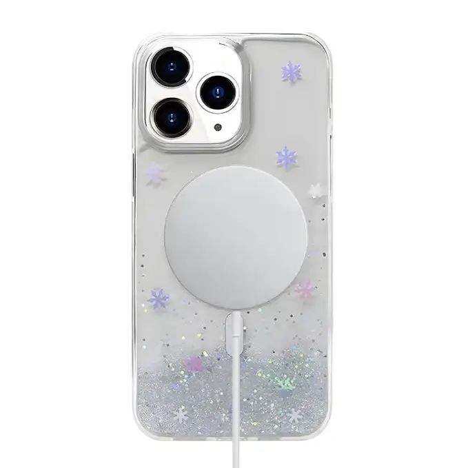 iPhone 16 Pro Max Ice Crystal Magsafe Phone Cover-1